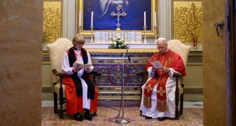 Pope Leo XIV urges Catholics and Anglicans to overcome divisions and ...